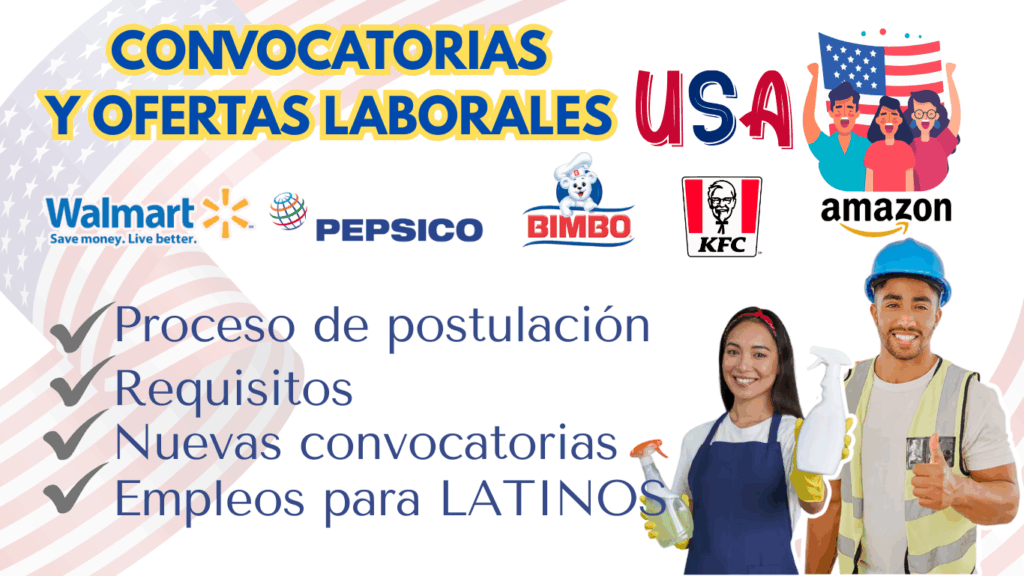 Convocatorias laborales en usa