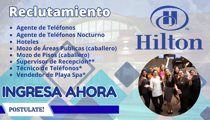 Trabajar en Hoteles Hilton