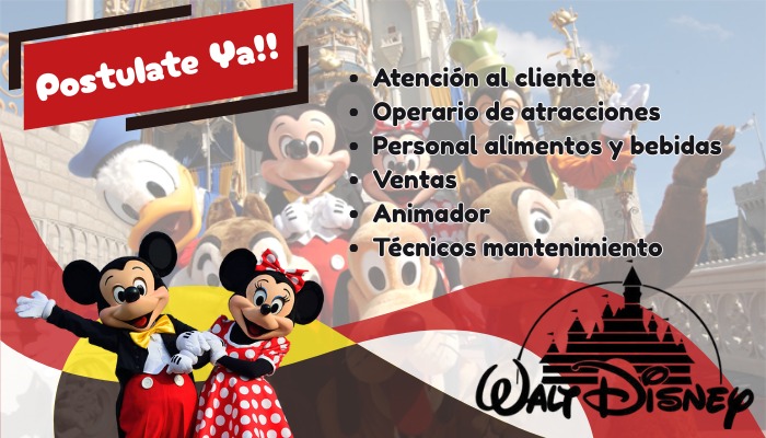 Trabajar en Disney USA